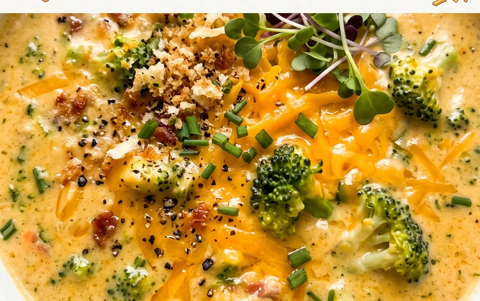 High Protein Broccoli Cheddar Soup