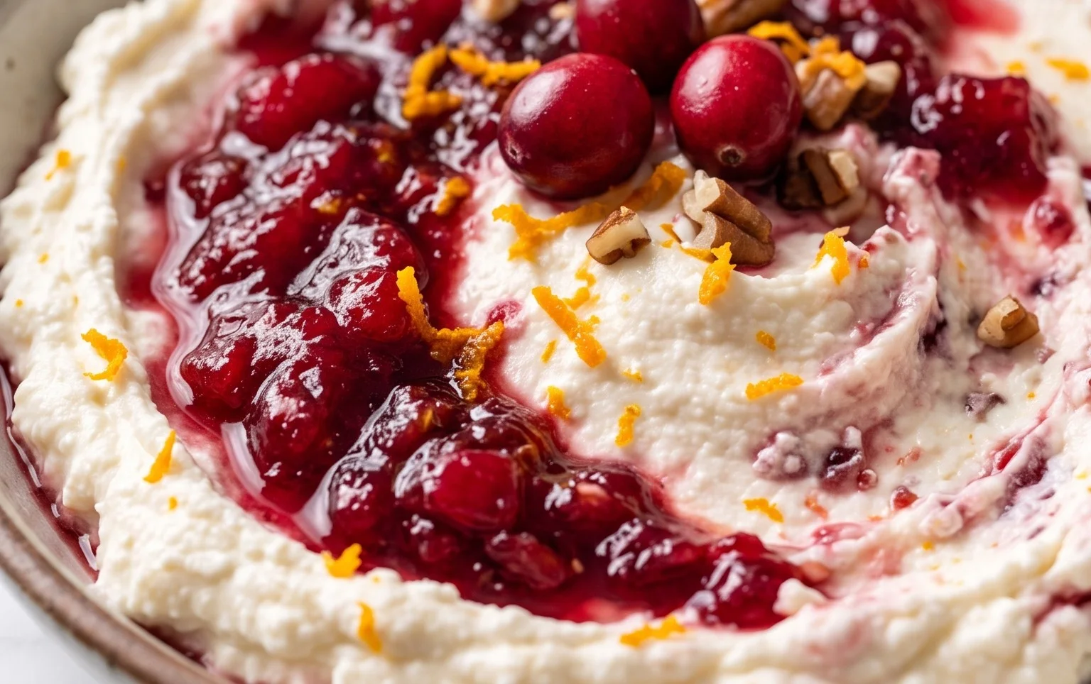 Easy Cranberry Cream Cheese Dip